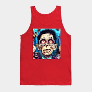 Zombie Monster Group Selfie Tank Top